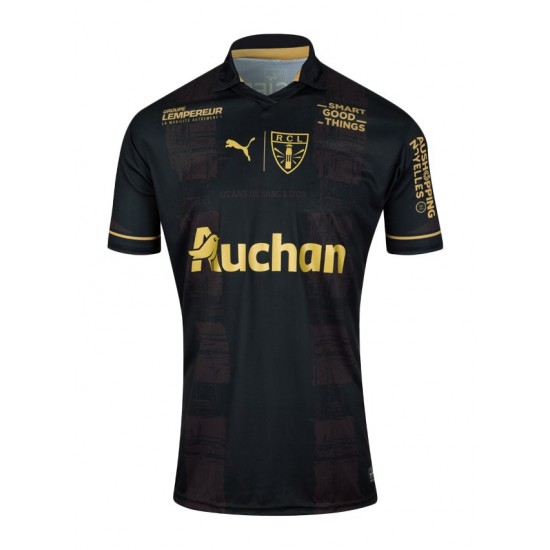 Camisola RC Lens Special Equipamento Primeiro 2021-2022 Manga Curta